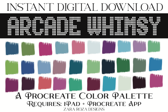 Arcade Whimsy Procreate Color Palette: A Practical Review for Digital Artists
