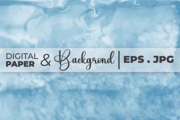 Dreamy Blue Sea Surface Background
