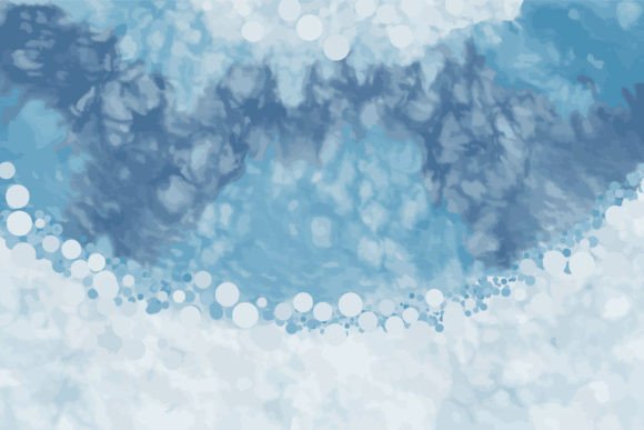 Evaluating the Abstract Dreamy Ocean Wave Background for Creative Projects