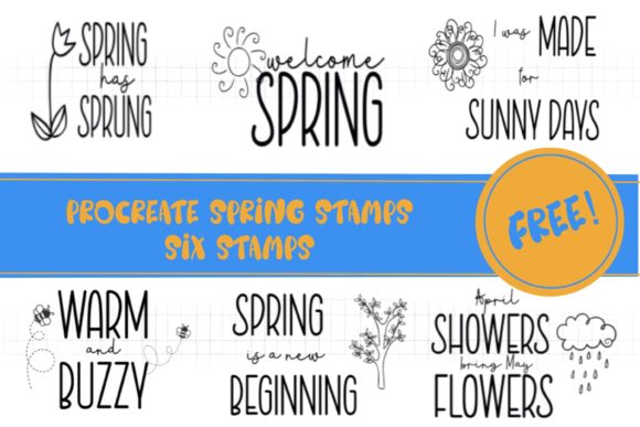 Procreate Spring Sentiments - FREE: A Practical Guide to Seasonal Digital Lettering