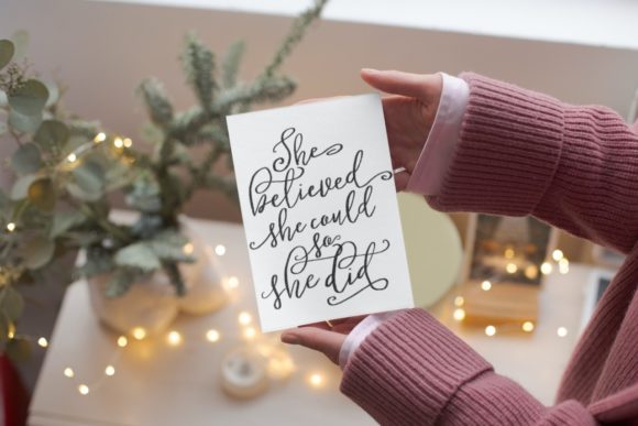 She Believed So She Did: Unlocking the Power of Self-Confidence and Action