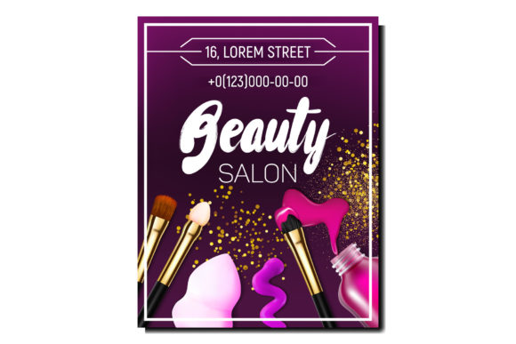 Strategic Visuals: Elevating Beauty Salon Accessories Advertising Through 3D Design