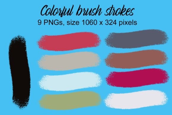 Unleashing Creativity: How Colorful Brush Strokes Transform Digital and Physical Crafts